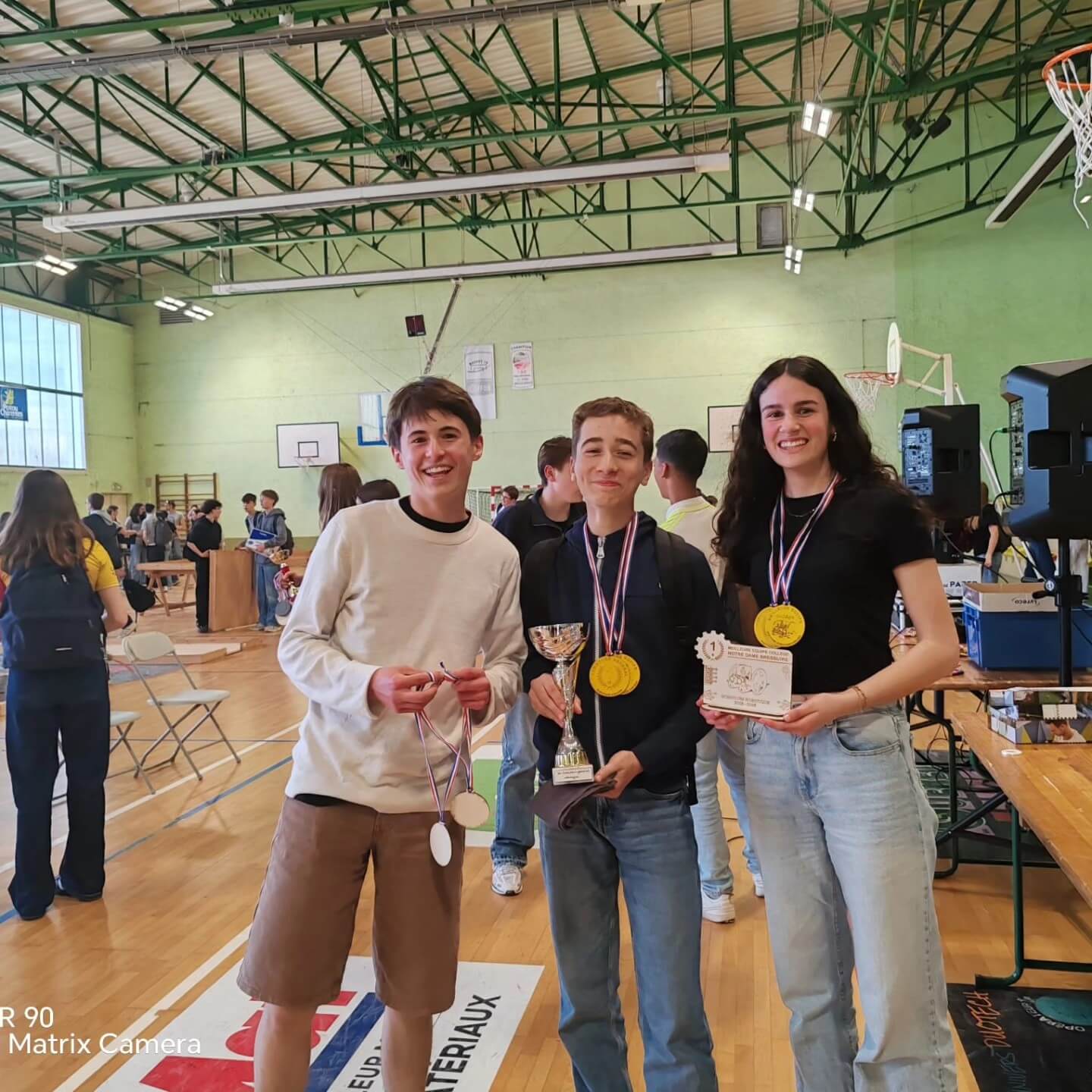 Les élèves de Notre-Dame brillent au concours Robots