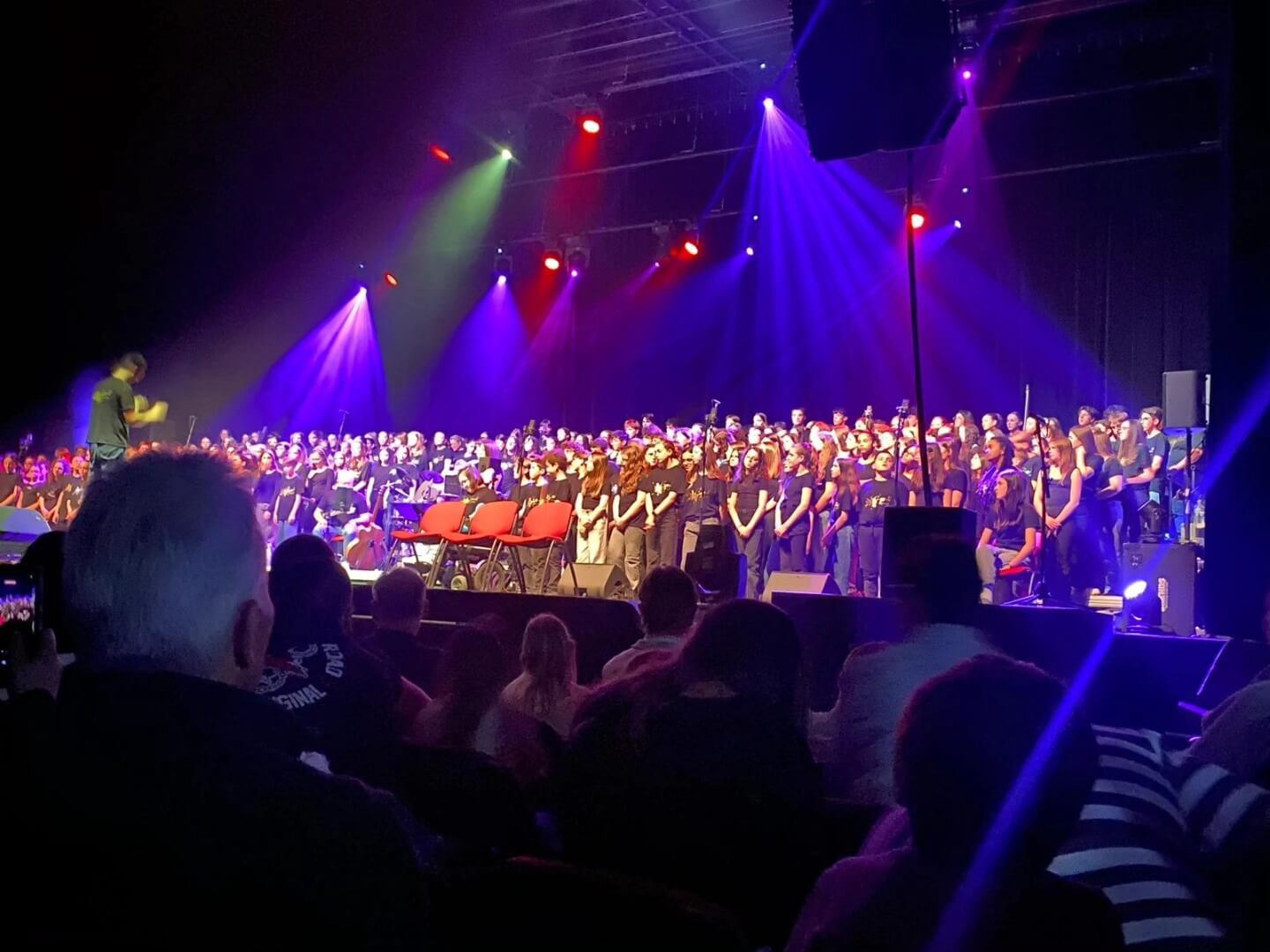 Un concert inoubliable à Bocapôle pour les choristes du collège